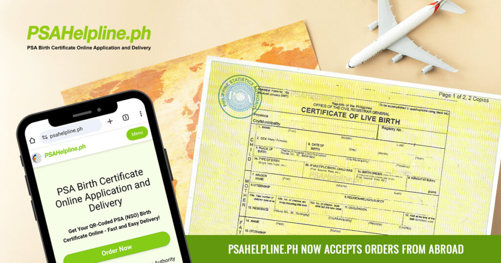 PSA Certificates for OFW