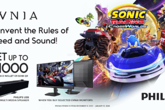 Philips Evnia Partners with Sonic Racing Cross World to Launch the Evnia 27M2N3500PF