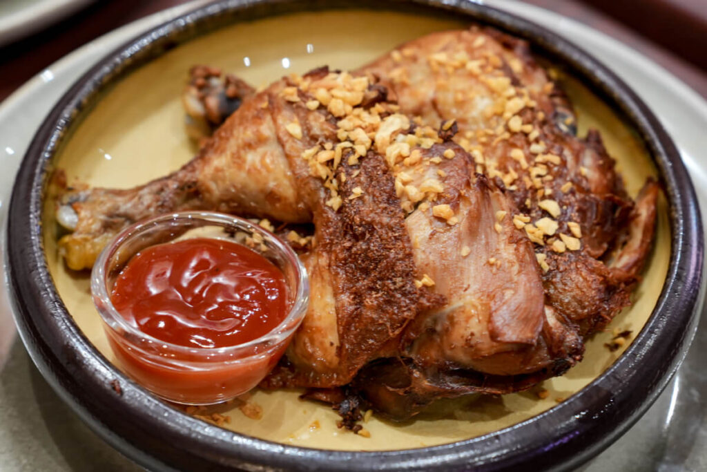 Razon’s of Guagua - Garlic Fried Chicken Adobo