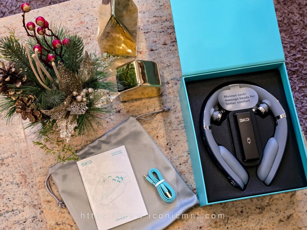 SKG G7 Pro-Fold Foldable Neck Massager Review - Unboxing