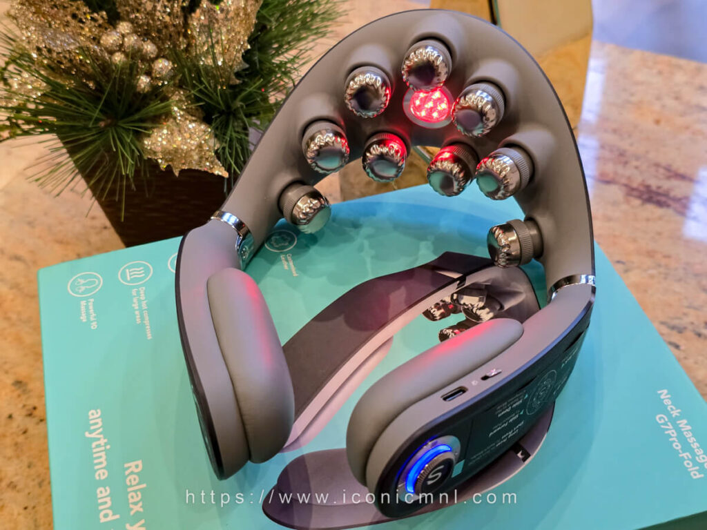 SKG G7 Pro-Fold Foldable Neck Massager Review