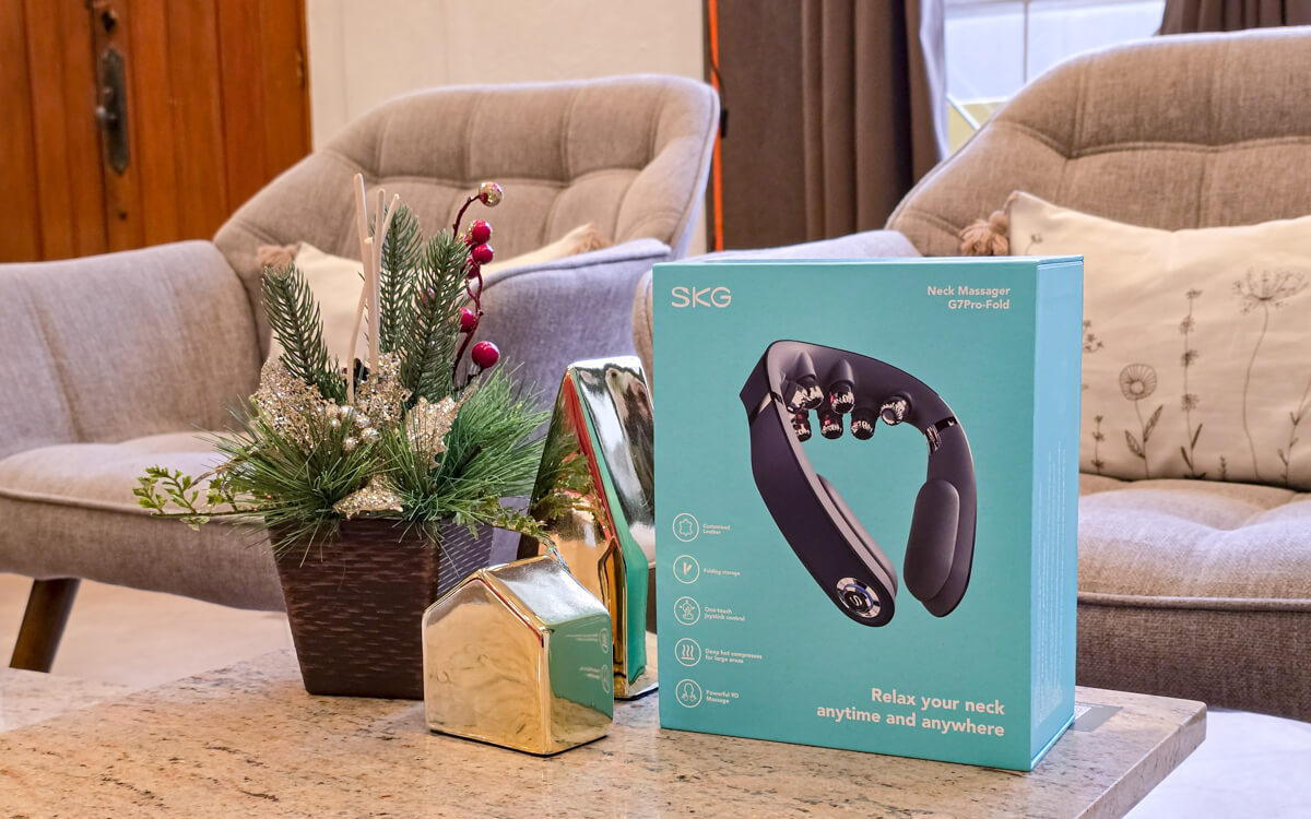 SKG G7 Pro-Fold Foldable Neck Massager Review
