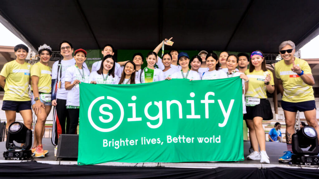 Signify Philippines Champions Sustainability at Takbo Para sa Kalikasan Earth Run
