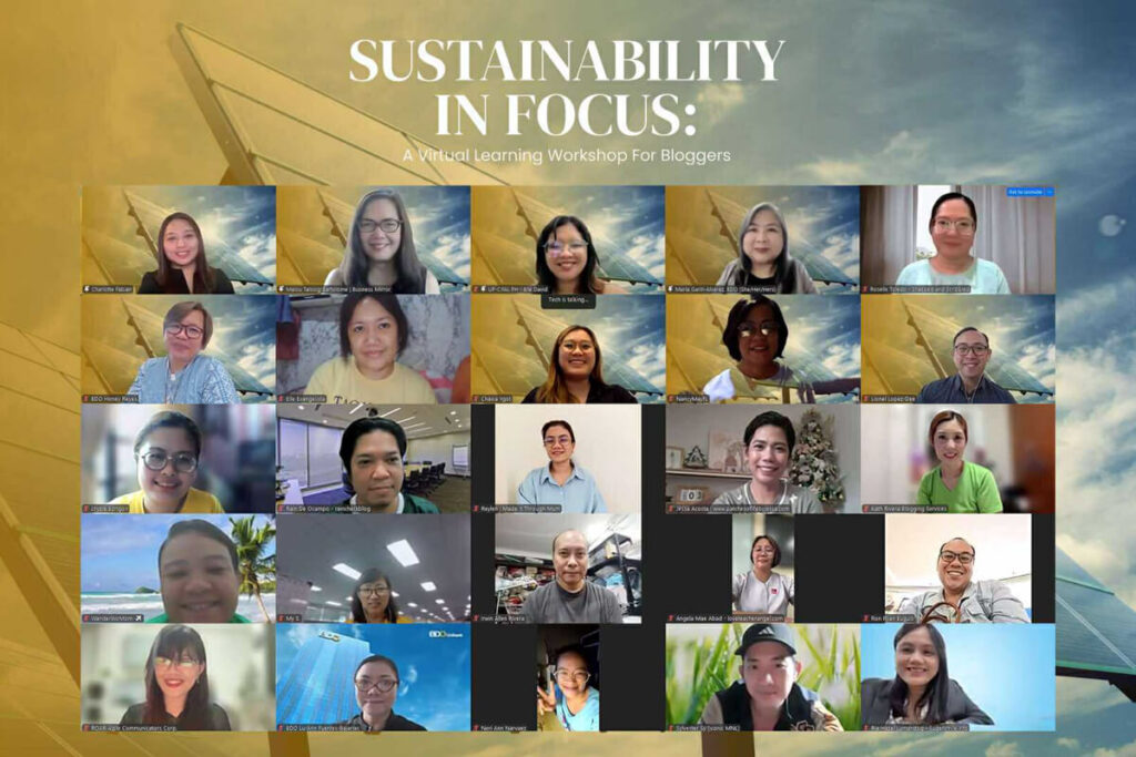 Sustainability in Focus A Virtual Learning Workshop by BDO