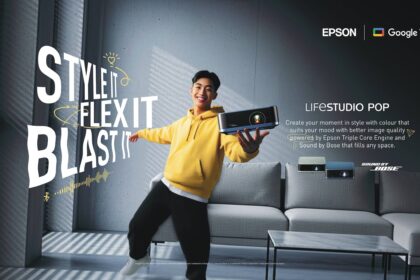Create Your Moments with Epson Lifestudio Projectors Designed for Modern Living