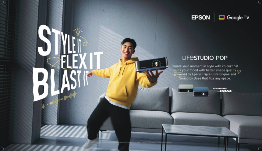 Create Your Moments with Epson Lifestudio Projectors Designed for Modern Living