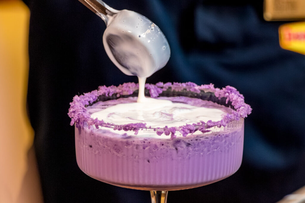 Denny Philippines All Day Cocktails and Mocktails - Ube Cream Cocktail