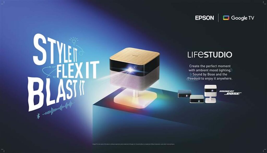 Create Your Moments with Epson Lifestudio Projectors Designed for Modern Living