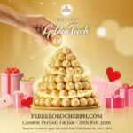 Ferrero Rocher Celebrates Valentine’s Day with the Golden Gift of Love