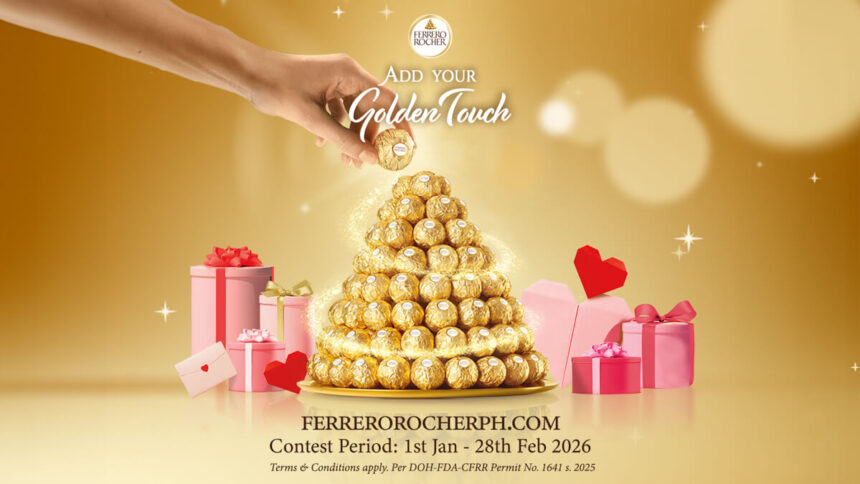 Ferrero Rocher Celebrates Valentine’s Day with the Golden Gift of Love
