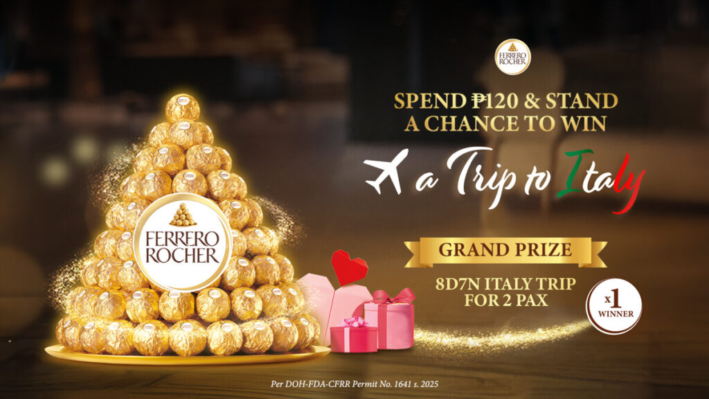 Ferrero Rocher TRIP TO ITALY PROMO