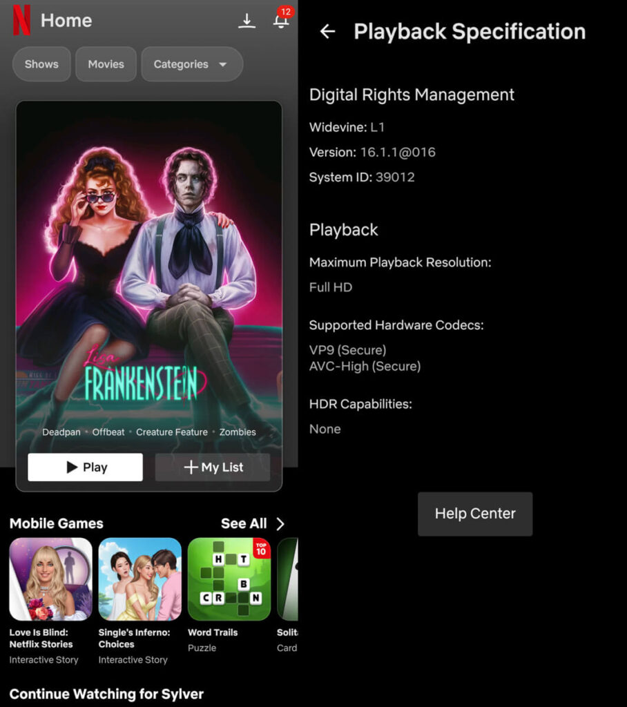 REDMI Note 15 - Netflix