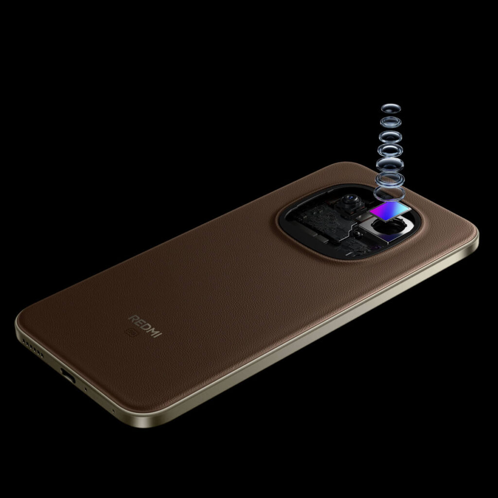 REDMI Note 15 Pro+ 5G Gold camera lens