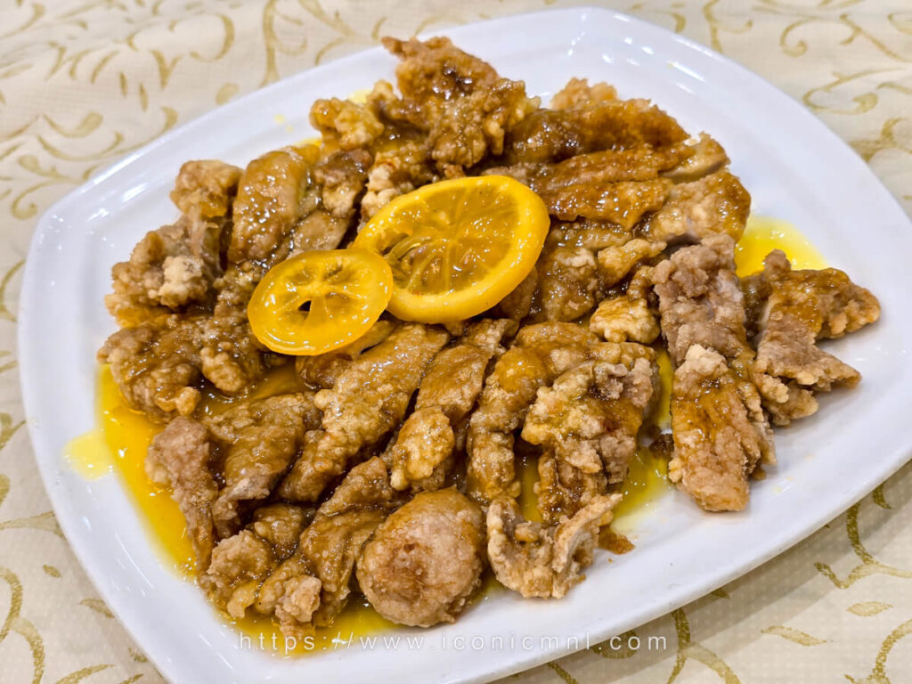 Seascape Village Pasay City - Lemon Chicken