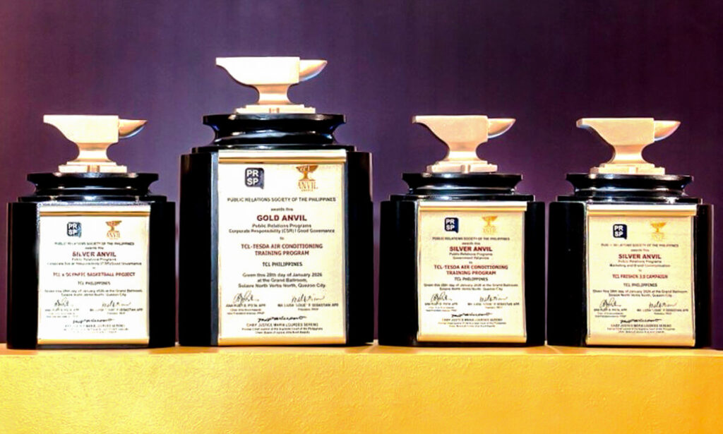 TCL Electronics Achieves Historic Milestone at the 61st Anvil Awards