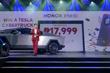 The HONOR X9d 5G Pre-order Giveaway is a P17M Tesla Cybertruck