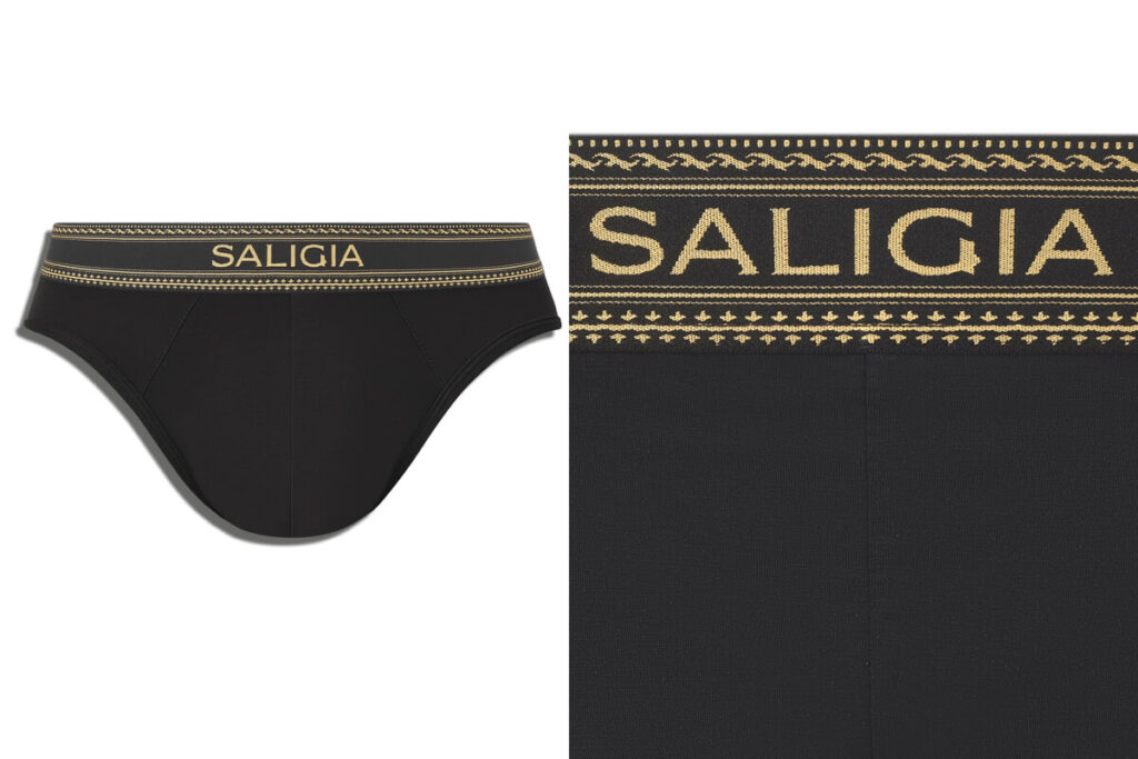 saligia greek dionysia brief black