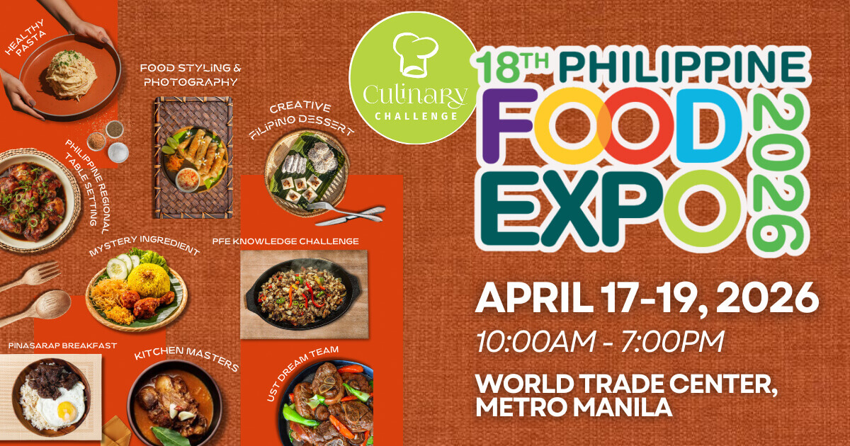 18th Philippine Food Expo Presents the Culinary Challenges - Iconic MNL