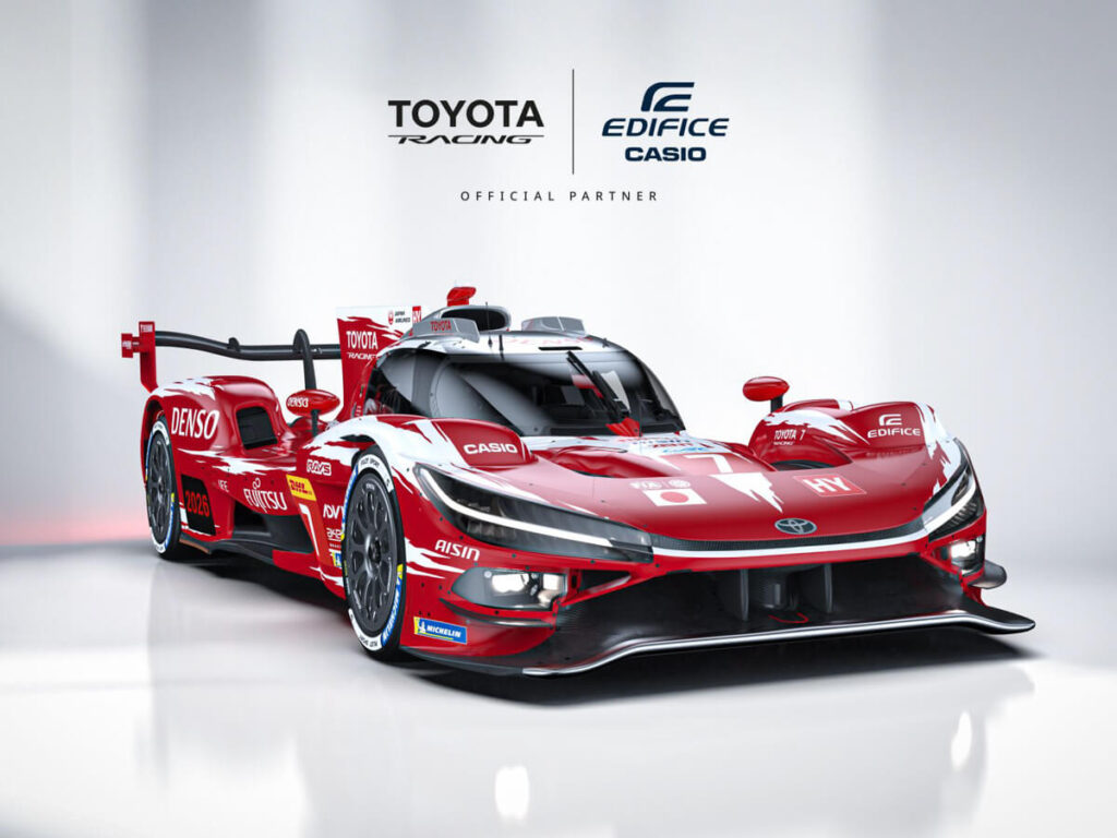 Casio to Enter into Partnership Agreement with TOYOTA RACING