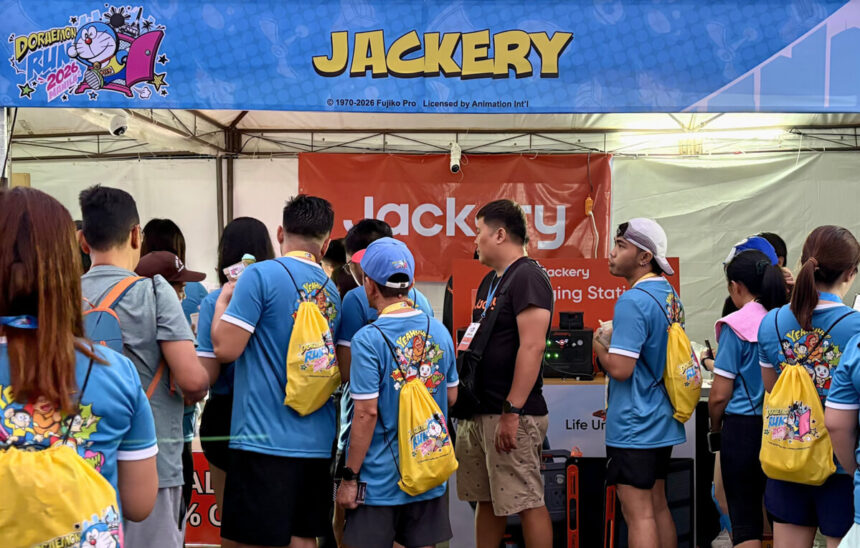 Jackery Powers Doraemon Run 2026 at SM Mall of Asia Complex