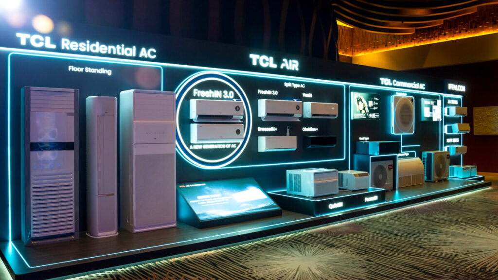 TCL AI-Driven HVAC Solutions for Industry Partners - TCL Showcase on Residential and Commercial AC