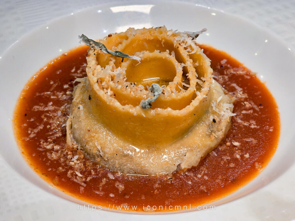 Taza Fresh Table at Taal Vista Hotel - Oxtail Pappardelle Ripiene