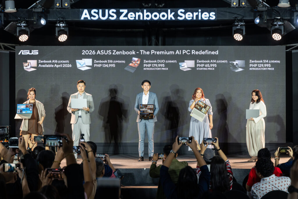 ASUS Launches 2026 Zenbook AI Laptops in the Philippines