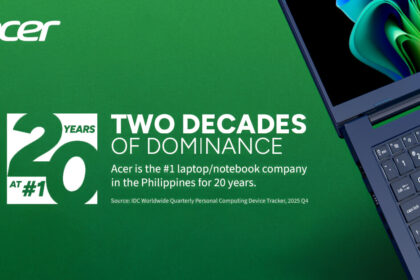 Acer Celebrates 20 Years as the Philippines No 1 Laptop Brand