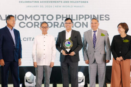 Ajinomoto Philippines Recognized by DENR for Sustainability Efforts