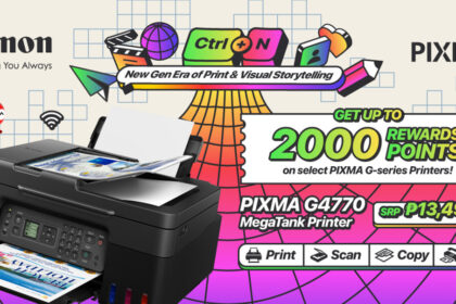 Canon Philippines Launches MegaTank Promo with Free Inks and Rewards