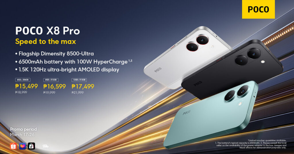 POCO X8 Pro Series Launches in the Philippines