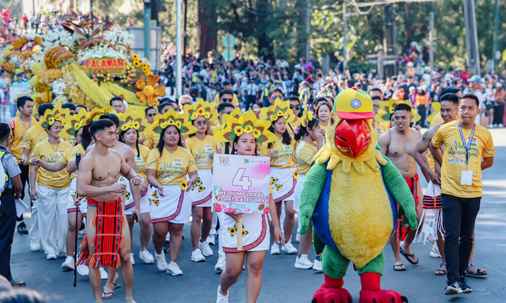 Palawan Group Supports Panagbenga in Celebration of Filipino Culture