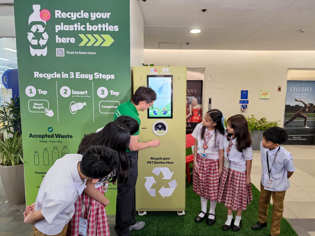 SM Supermalls Introduces Green Recycling Machine