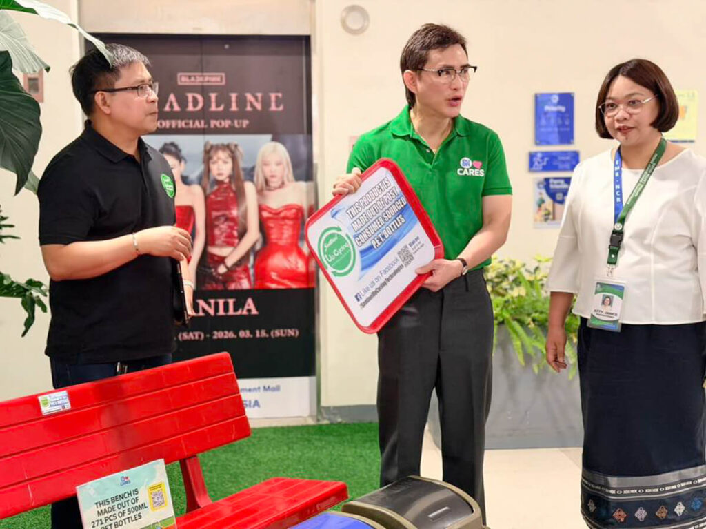 SM Supermalls Introduces Green Recycling Machine