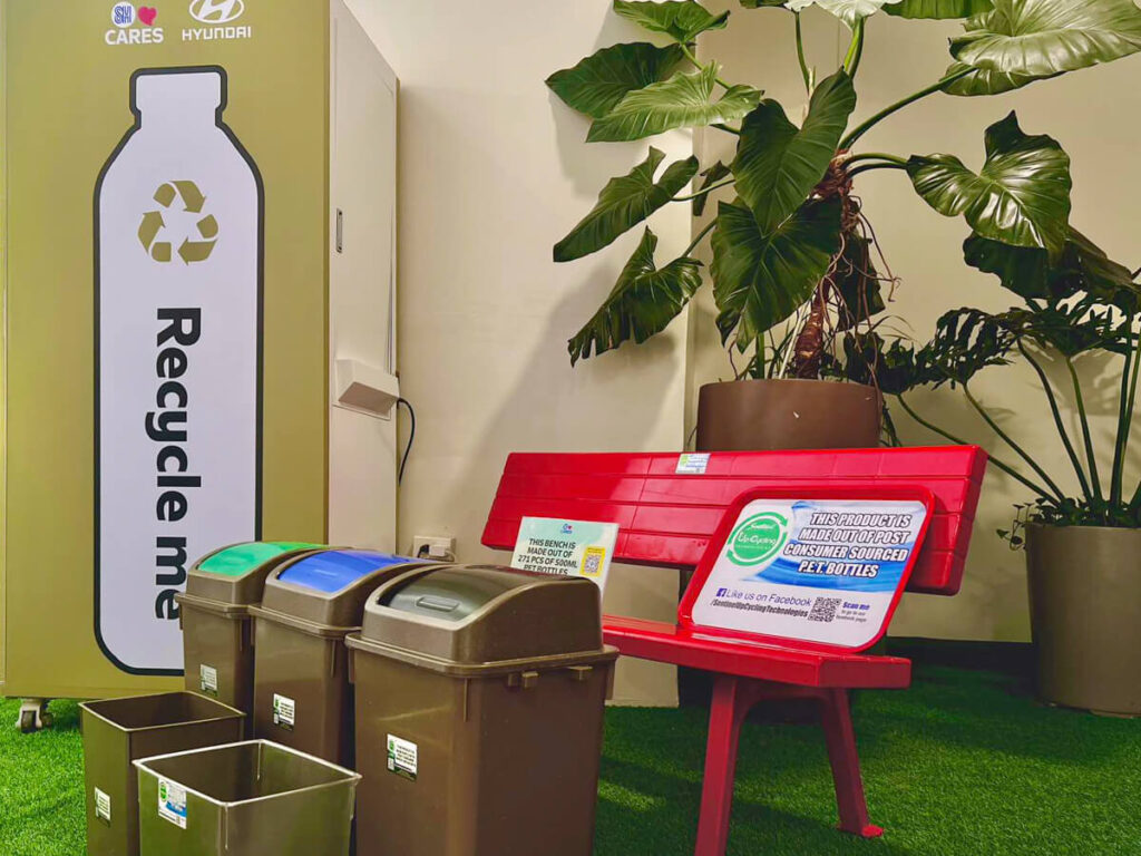 SM Supermalls Introduces Green Recycling Machine