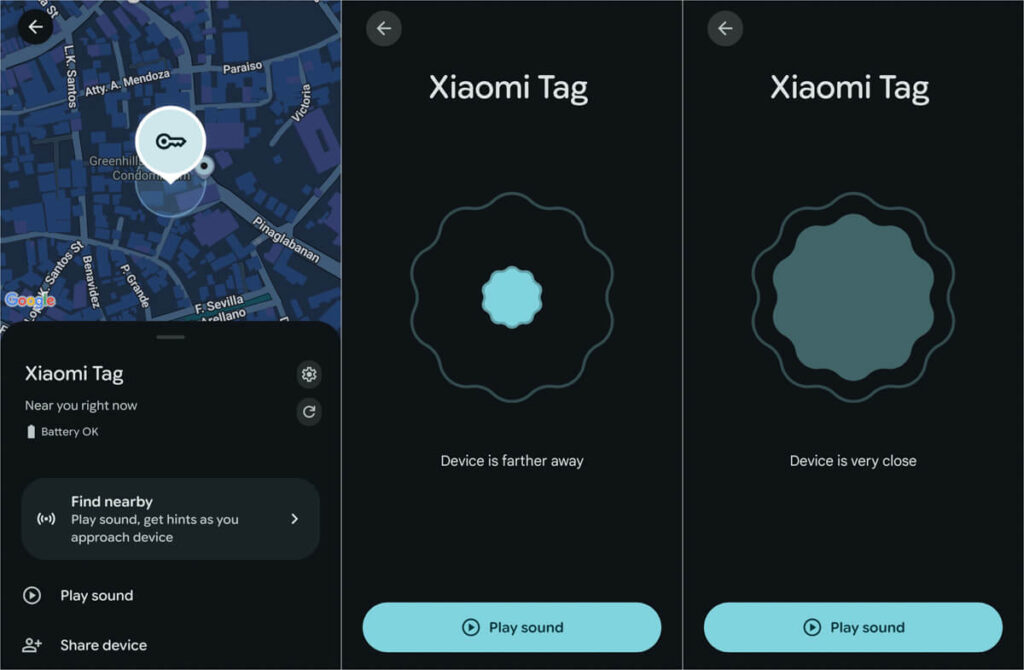 Xiaomi Tag - Proximity tracking