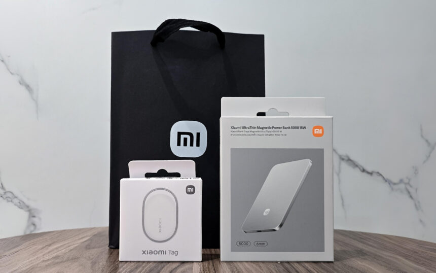 Xiaomi UltraThin Magnetic Power Bank 5000 15W and Xiaomi Tag Review
