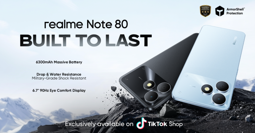 realme Note 80 Now Available in the Philippines
