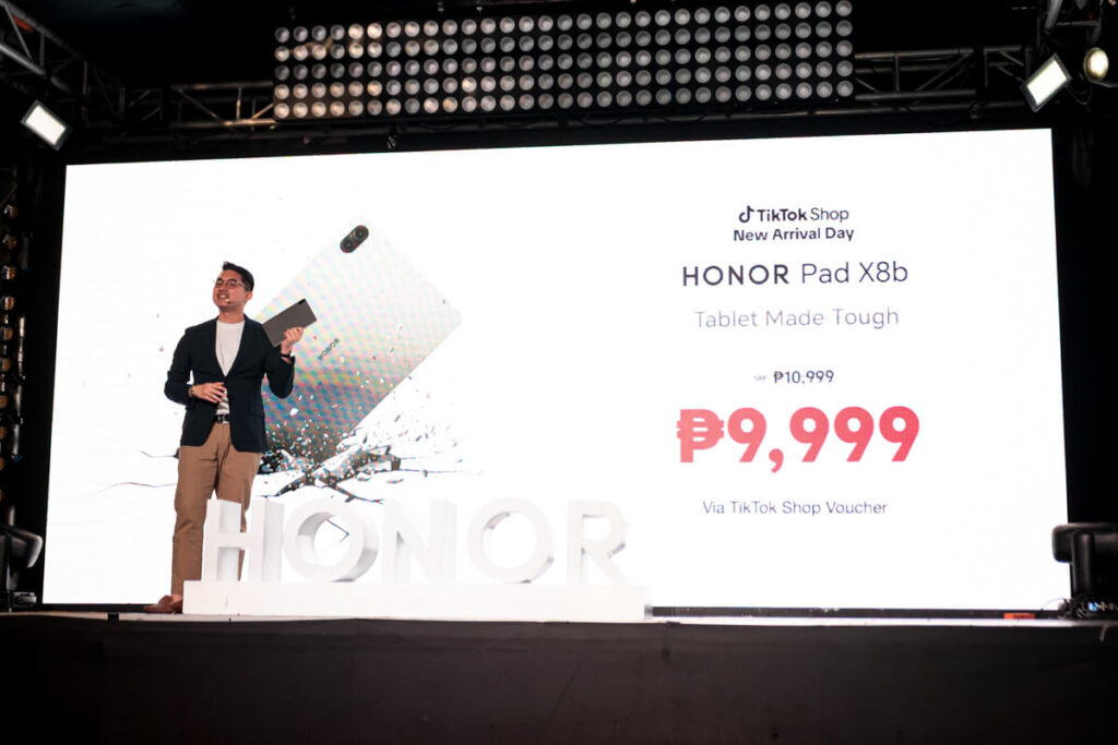 HONOR Philippines Launches Durable HONOR Pad X8b on TikTok Shop with Free Stylus Pen