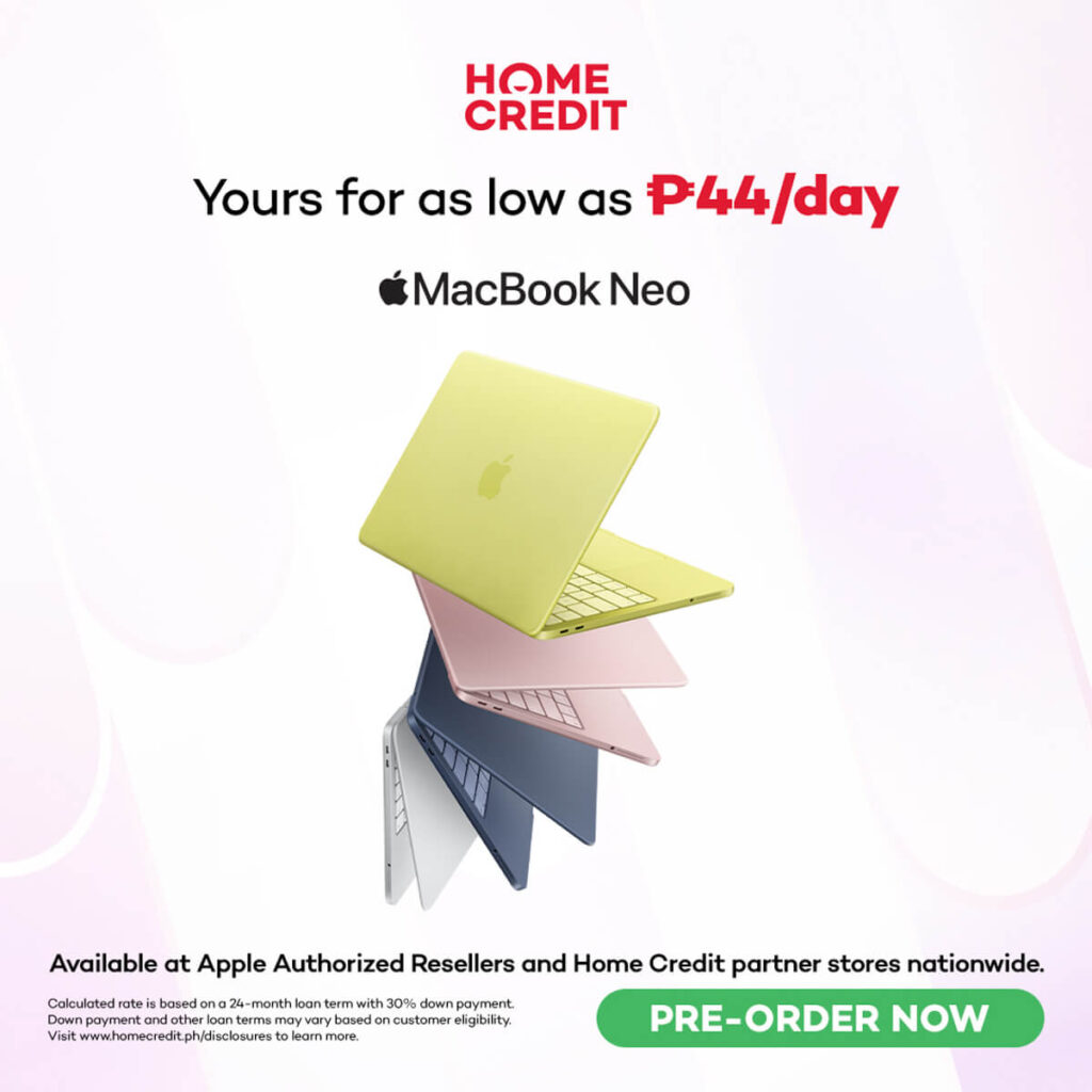 Home Credit Philippines Makes MacBook Neo More Accessible