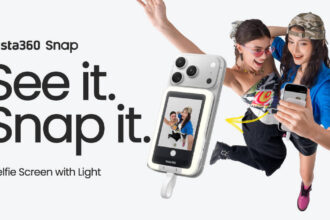 Insta360 Snap Selfie Screen