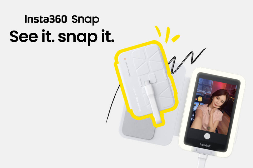 Insta360 Snap Selfie Screen