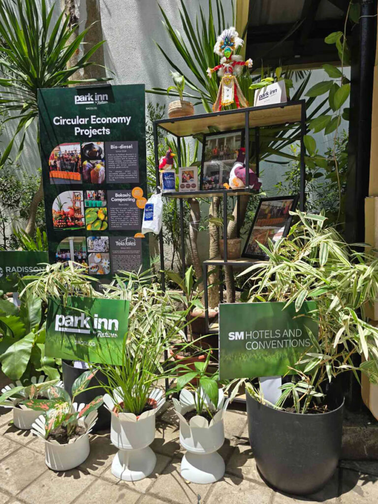 Park Inn by Radisson Circular Economy corner