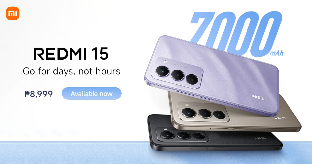 REDMI 15 Launches in the Philippines