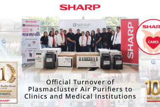 Sharp Philippines Completes CSR Initiative Supporting Clinics with Plasmacluster Air Purifiers