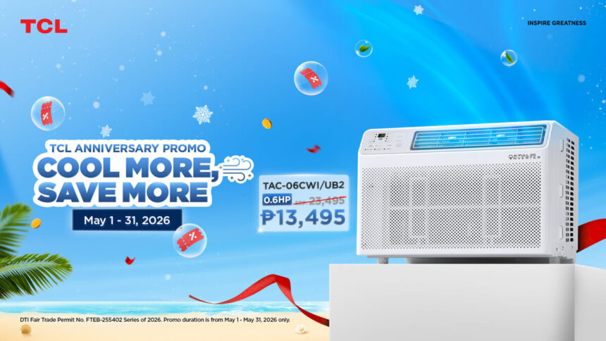 TCL Cool More Save More Promo Inverter AC