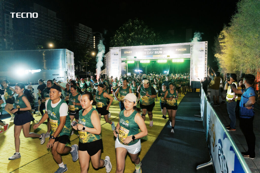 TECNO CAMON 50 Series Powers RUNRIO Earth Day Run 2026 in Davao