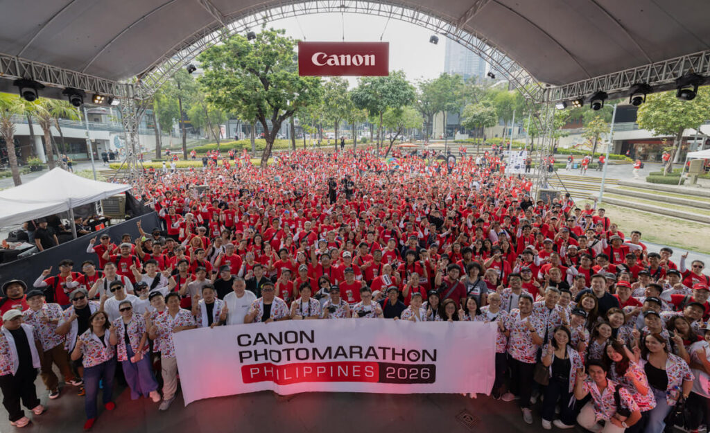 The BGC Amphitheater comes alive with over 1200 participants as Canon Photomarathon 2026