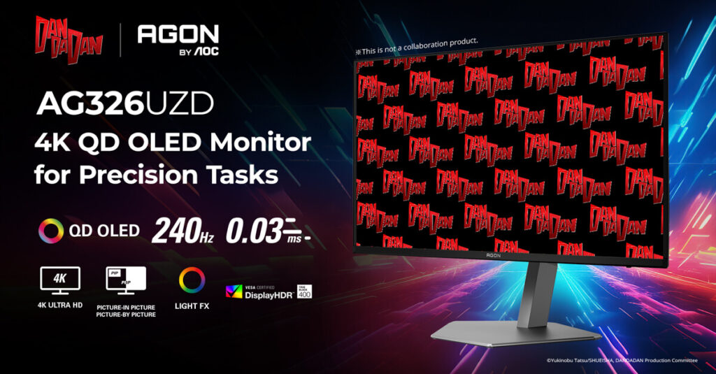 AG326UZD 4K UHD Monitor for Precision Tasks