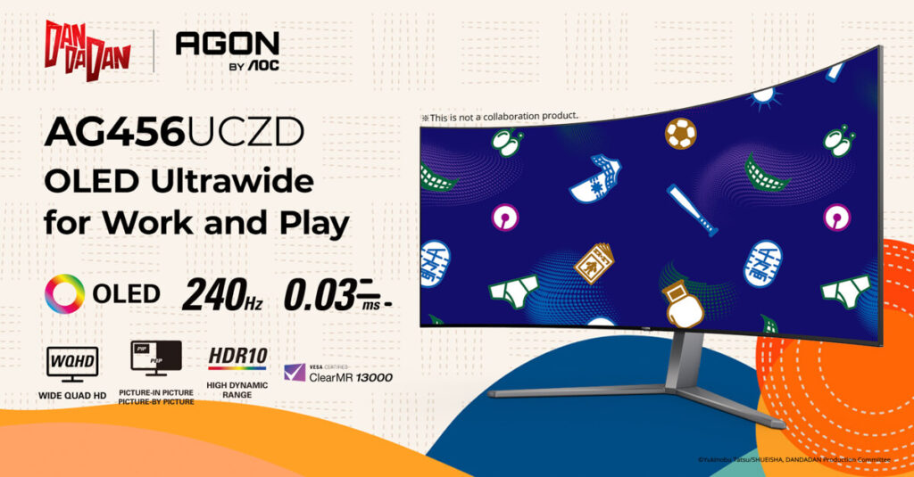 AG456UCZD OLED Ultrawide for Work and Play